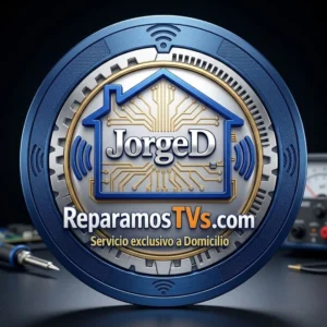 Imagen de pie de página con técnico especializado en reparación de Smart TV y Android TV a domicilio. Representa la atención cálida y servicio premium de ReparamosTVs.com, con presencia estratégica en Bucaramanga y Floridablanca, y cobertura extendida en Girón, Piedecuesta y Lebrija.